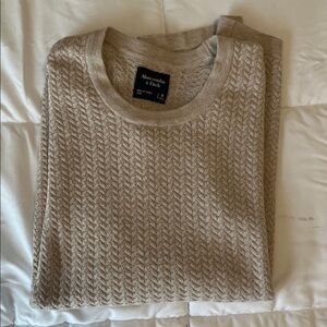 Abercrombie & Fitch Light Brown Knit Top